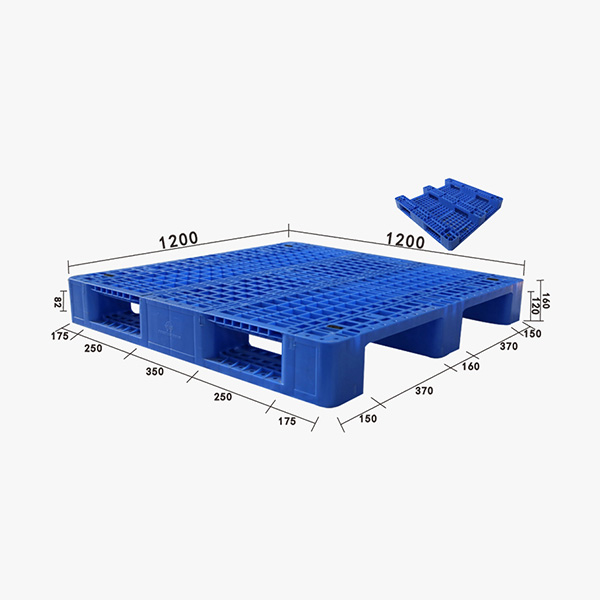 ZJ1212-160網格川字型塑料托盤