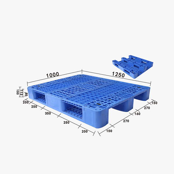 ZJ12510-150網格川字型塑料托盤